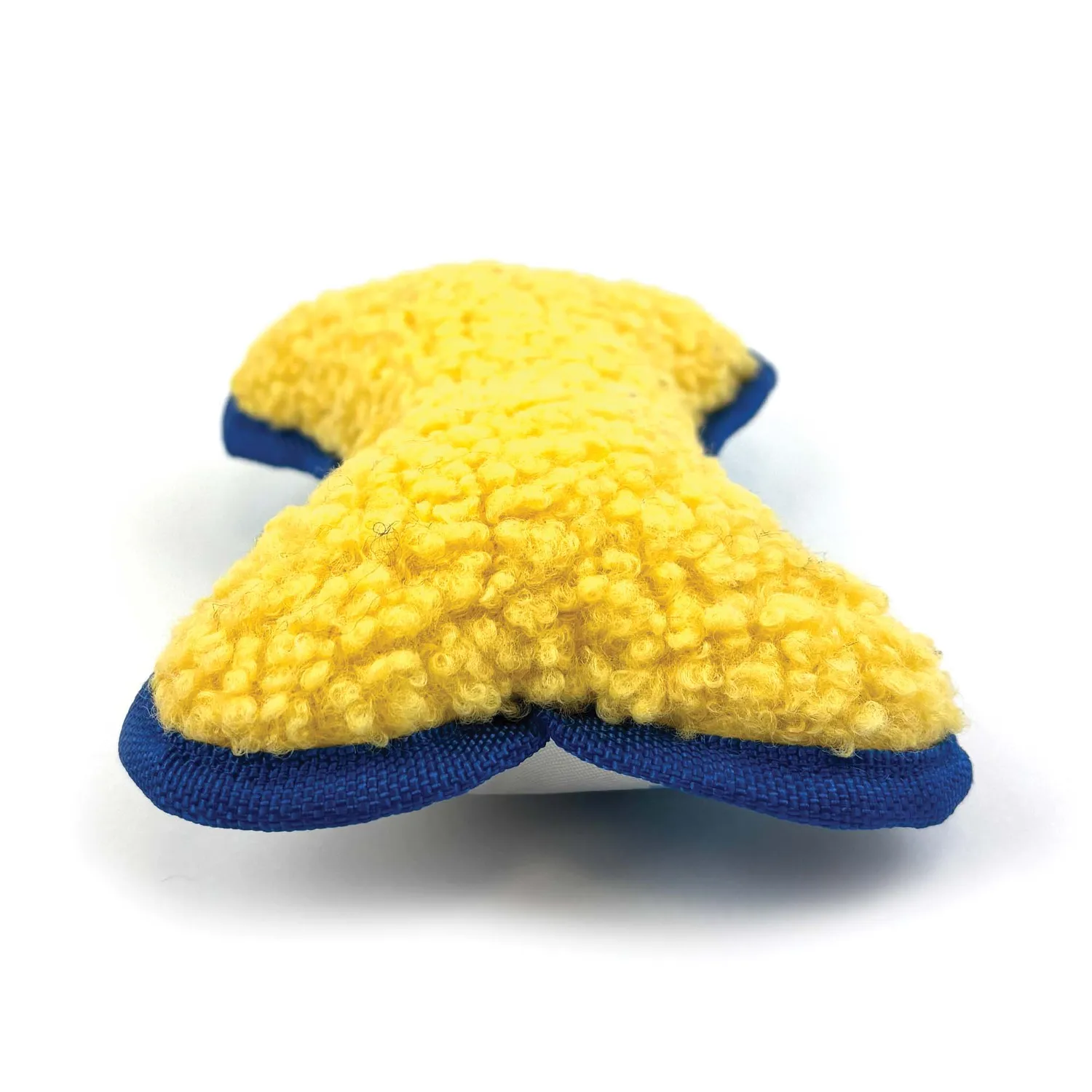 Nature First Minion Canvas Bone hondenbot pluche met pieper
