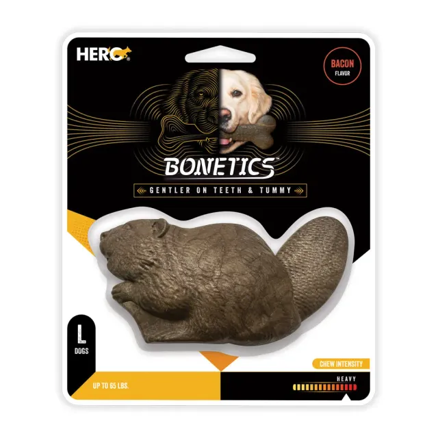 Natures Instinct Bonetics Beaver kauwbot hond houtmix