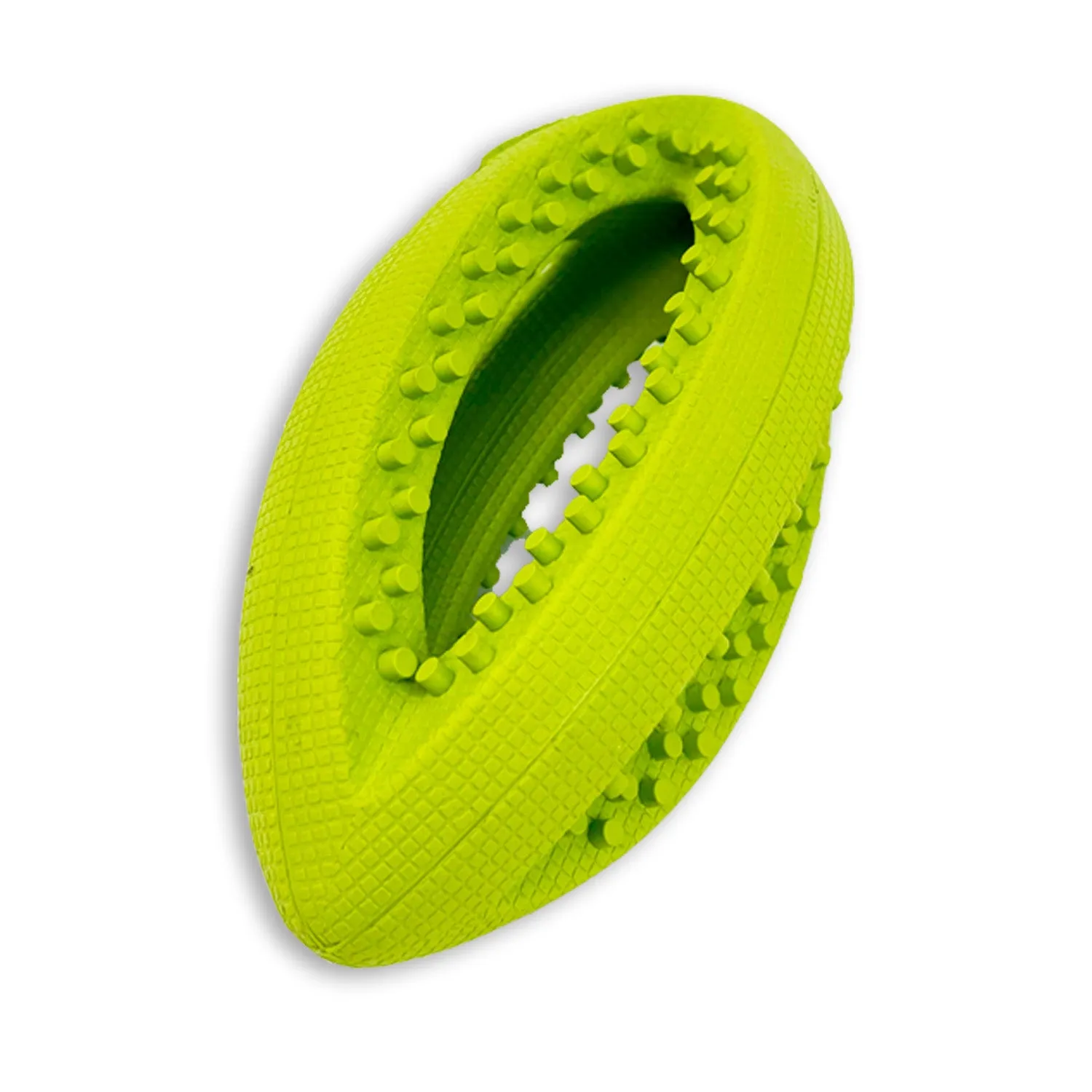 Nature First Grubber Tough Rugbybal hondenspeelbal rubber