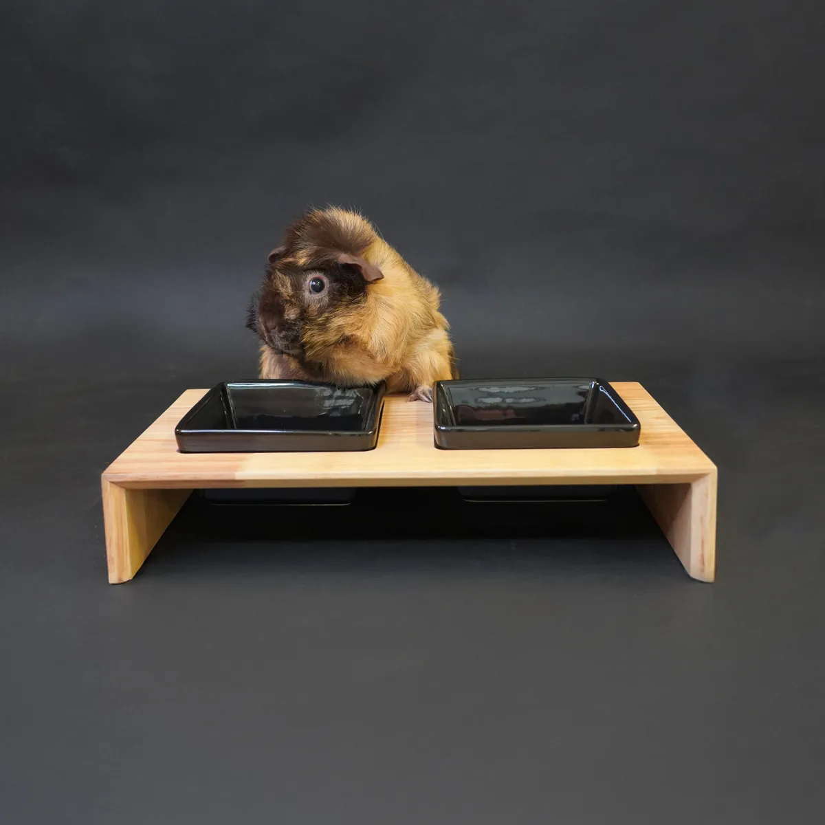 Jouw Cavia Food Station S voerbak dubbele bakjes
