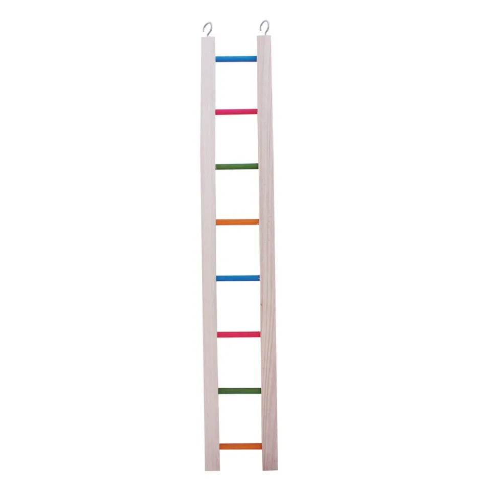 Nature First Multi Coloured vogelladder hout voor vogels gekleurd