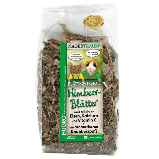 Bounty Paradise NT frambozenblad knaagvoer 80 gr