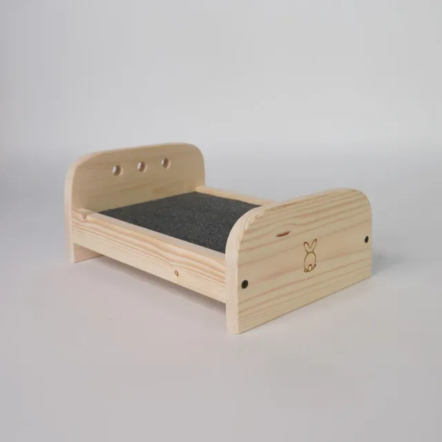 Jouw Konijn Originals Bed S konijnenbed vurenhout 2 kg