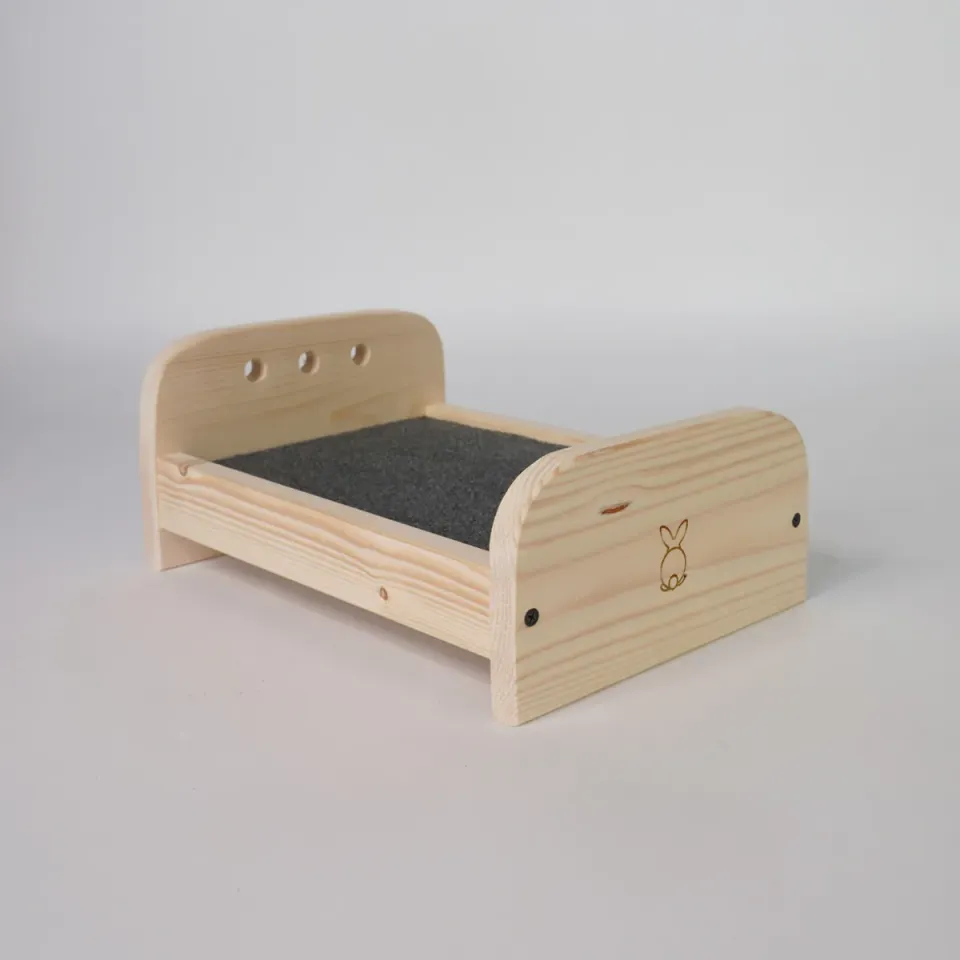 Jouw Konijn Originals Bed S konijnenbed vurenhout 2 kg