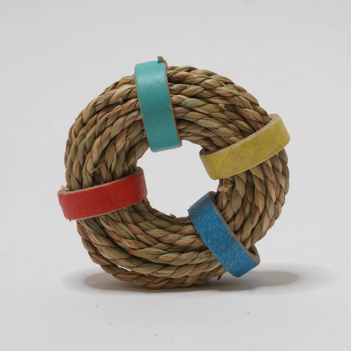 Jouw Konijn Originals Seagrass ring speelgoed zeegras