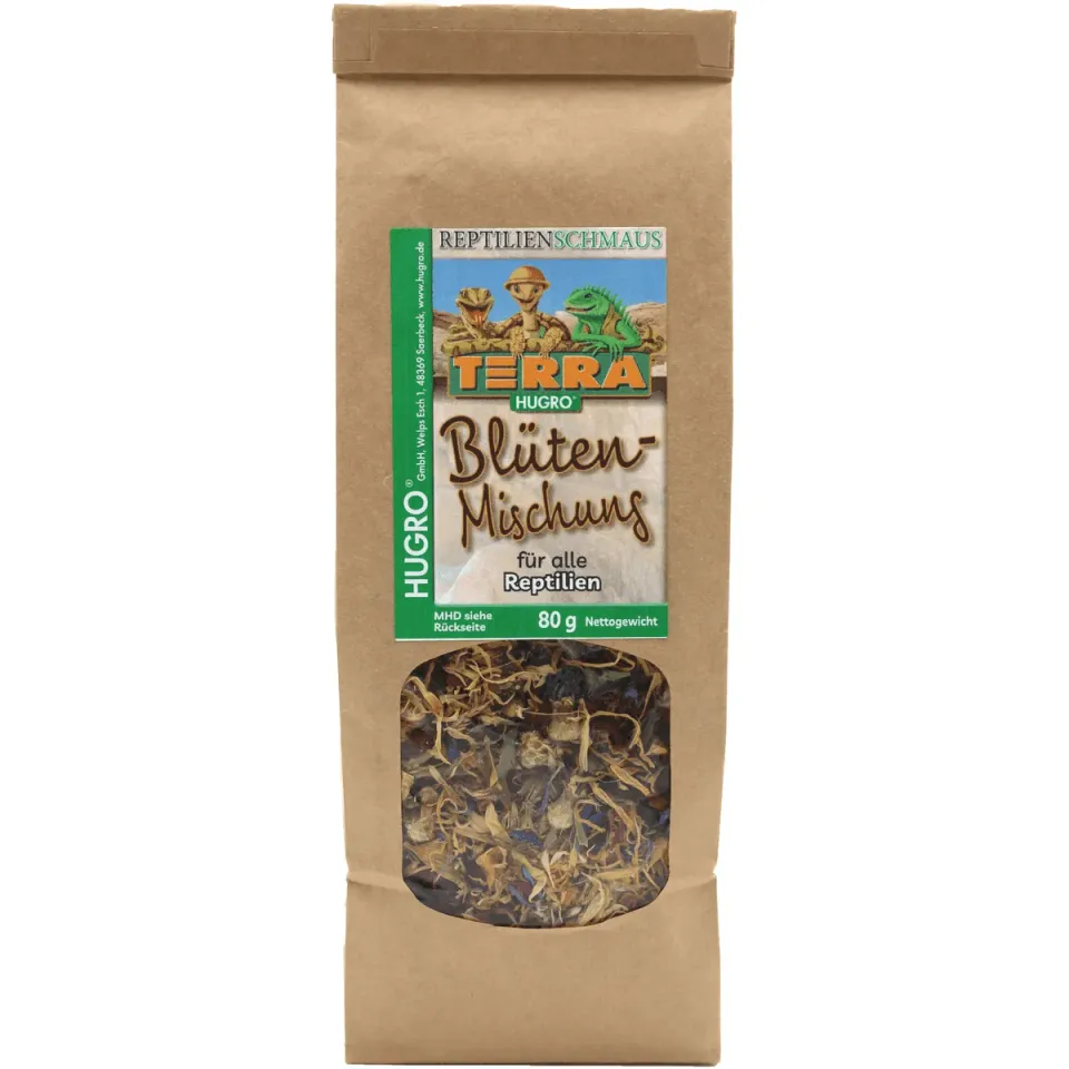 Bounty Paradise TH bloemenmix voer 80 gram reptiel