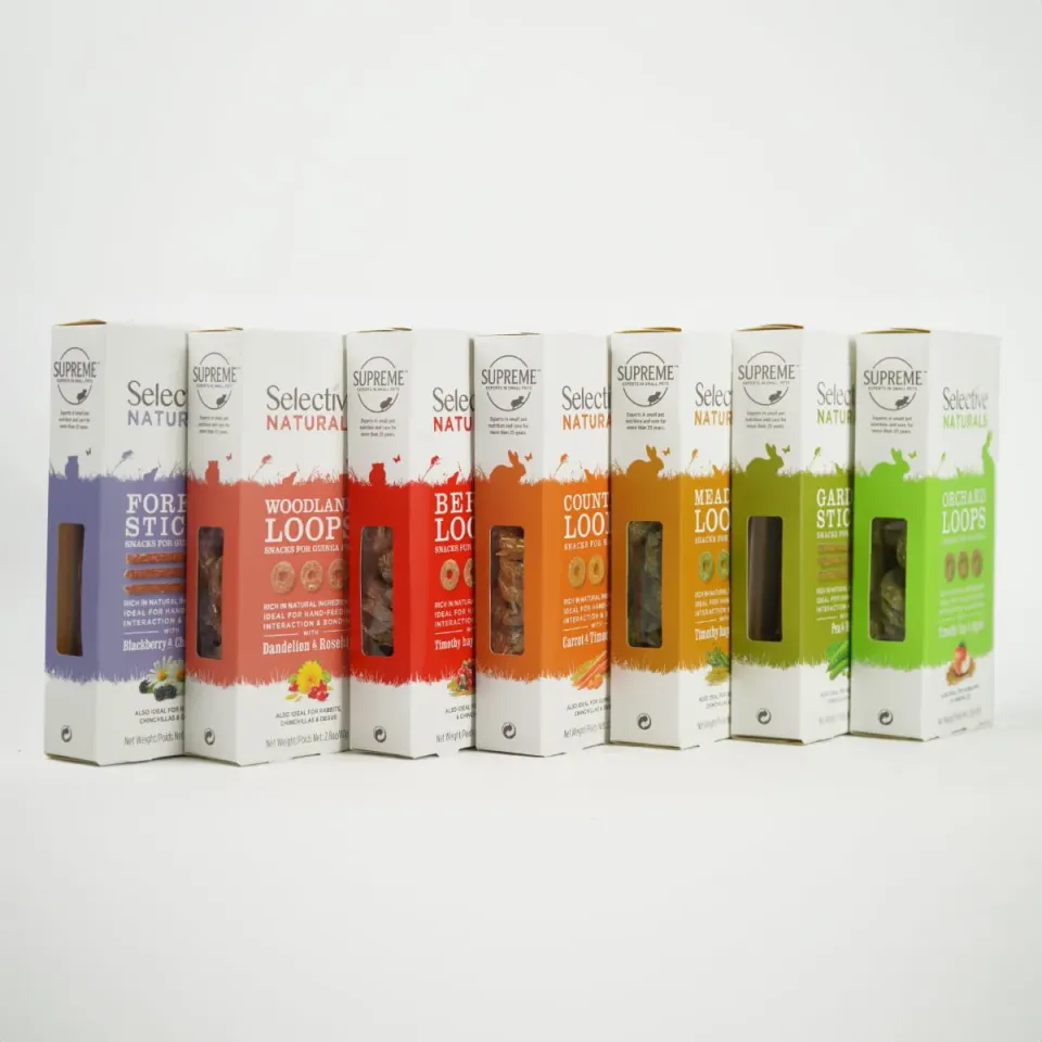Jouw Konijn Originals Naturals set van 7 snacks vezelrijk