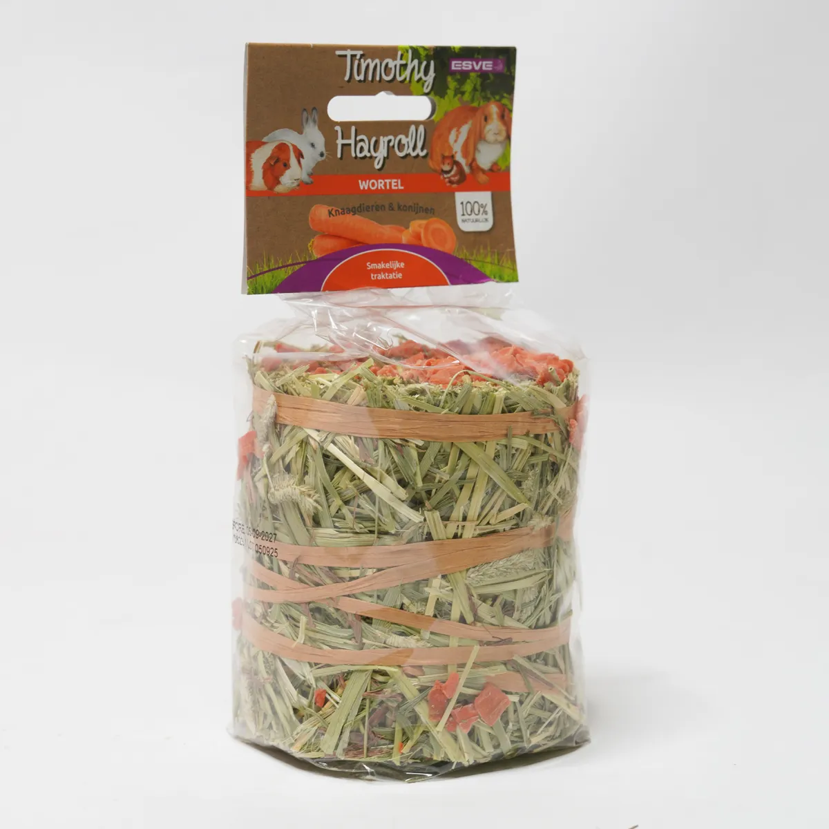 Jouw Konijn Originals Hay Cake Wortel hooisnack actief