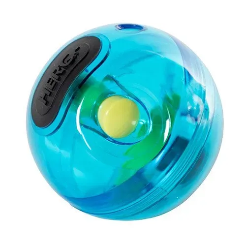 Natures Instinct Hero Treat N Play Giggle Ball hondenbal met geluid