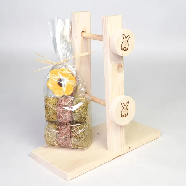 Jouw Konijn Originals Tequila Sunrise Tower snacktoren navulbaar hout