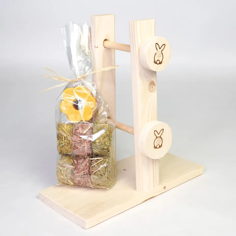 Jouw Konijn Originals Tequila Sunrise Tower snacktoren navulbaar hout