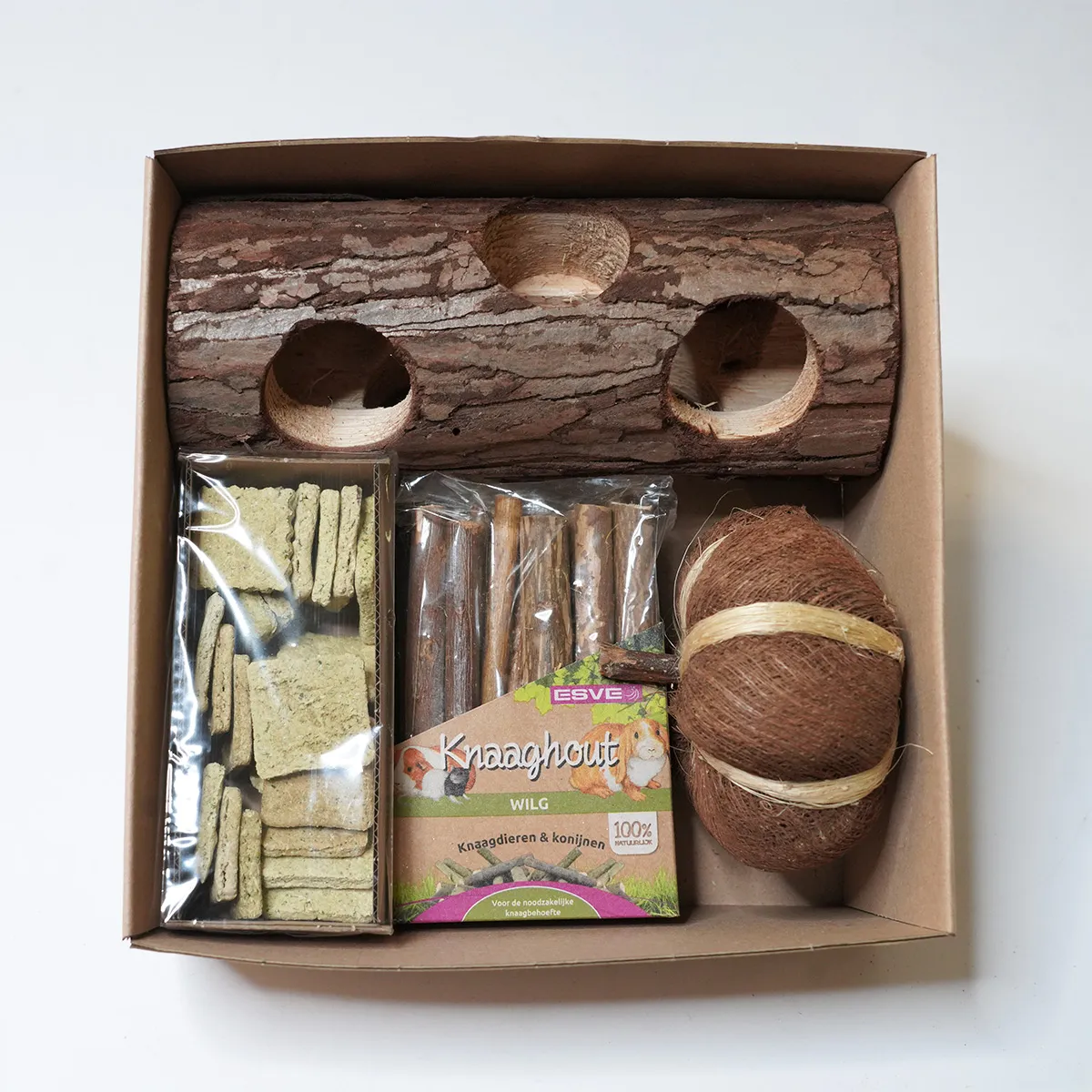 Jouw Konijn Originals Munch Crunch snackbox mix