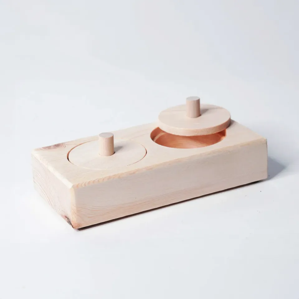 Jouw Konijn Originals Pick & Find Mini denkspel hout konijn