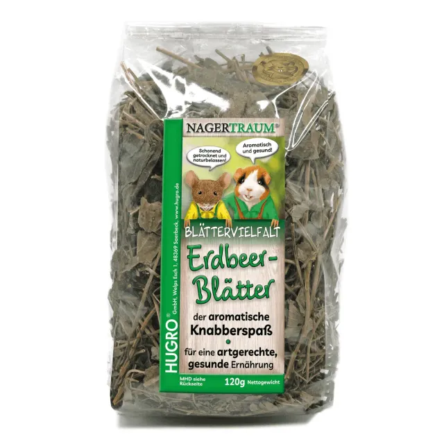 Bounty Paradise NT Aardbeibladeren snack 120 gr vezelrijk