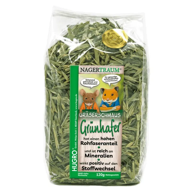 Bounty Paradise Grünhafer groene haver 120 gr vezelrijk