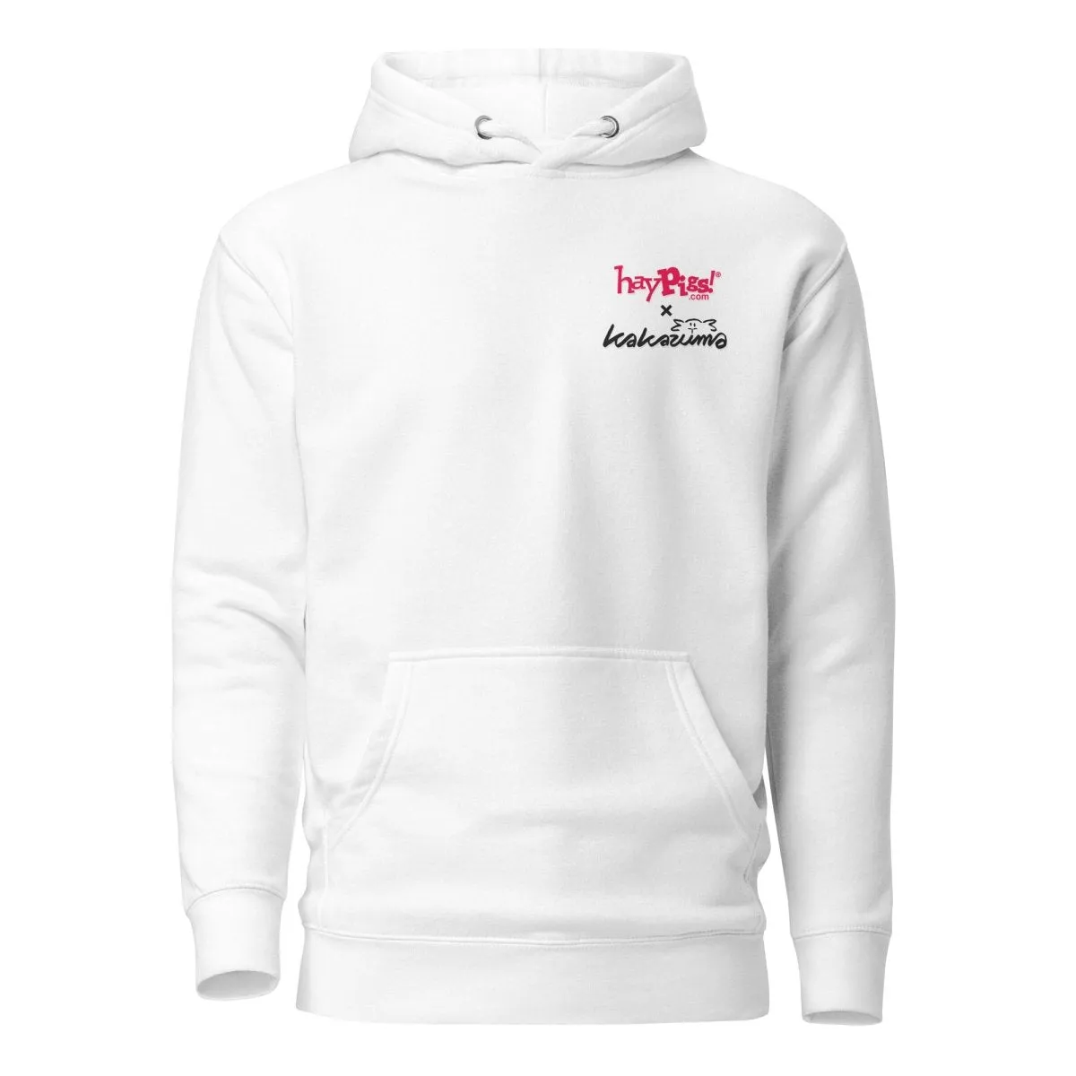HayPigs The Green Grump hoodie unisex katoen