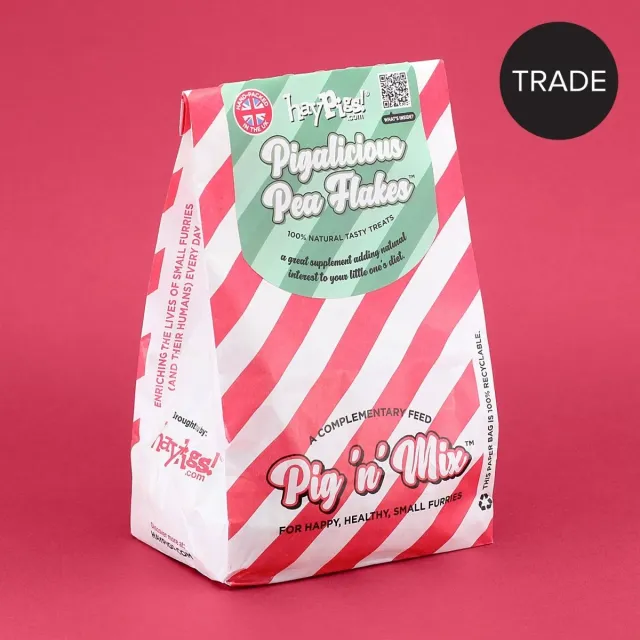 HayPigs Pig'n'Mix Erwtenvlokken snack 300g navulzak tam