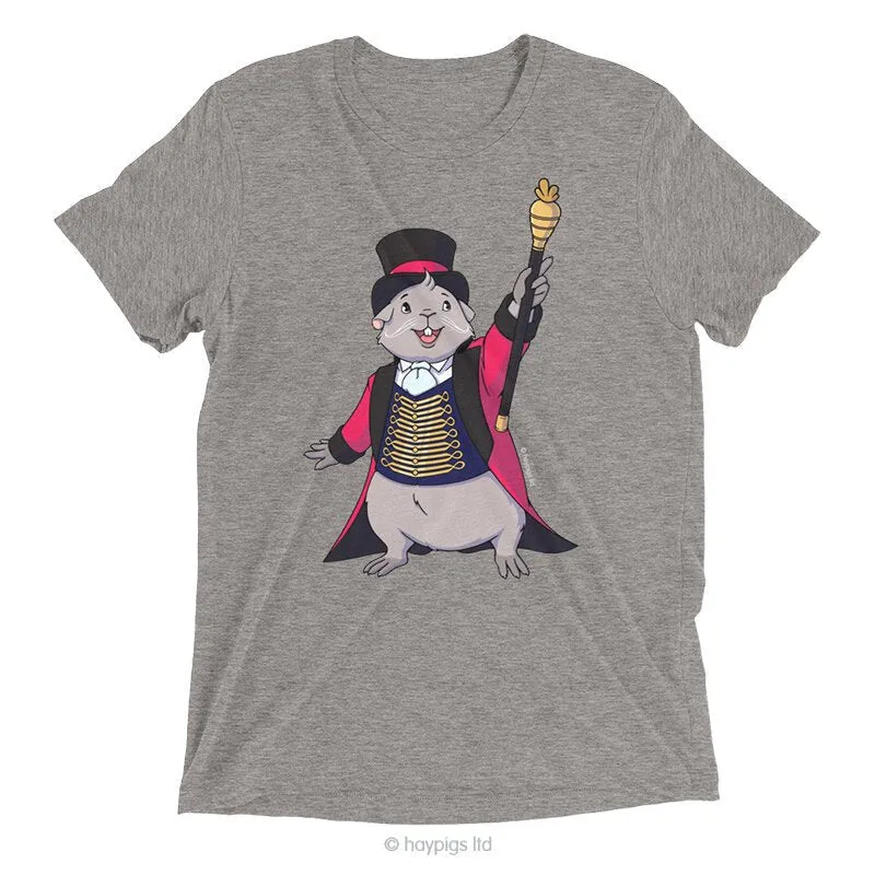 HayPigs Pig. T. Barnum T-shirt unisex grijs XL katoenmix
