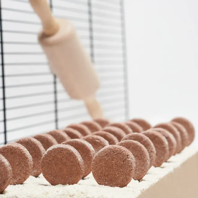 Jouw Konijn Originals strawberry kiss cookies snack aardbei