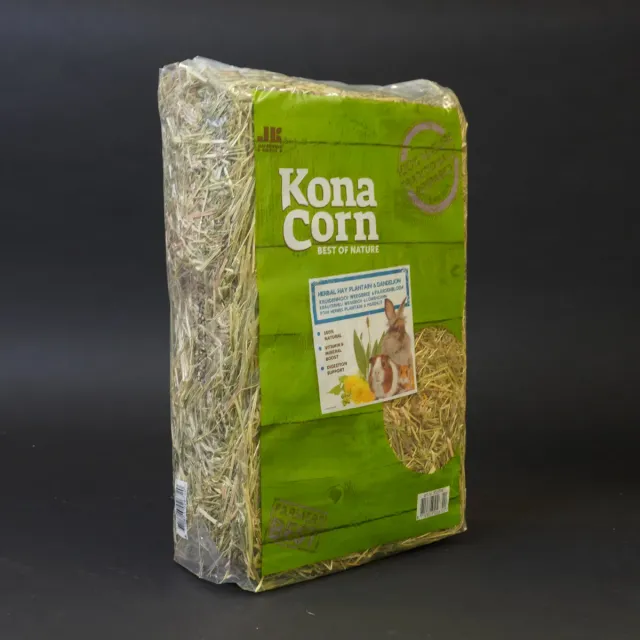 KonaCorn kruidenhooi weegbree paardenbloem