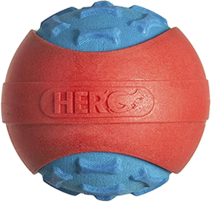 Hero Outer Armor Small hondenbal blauw piepend
