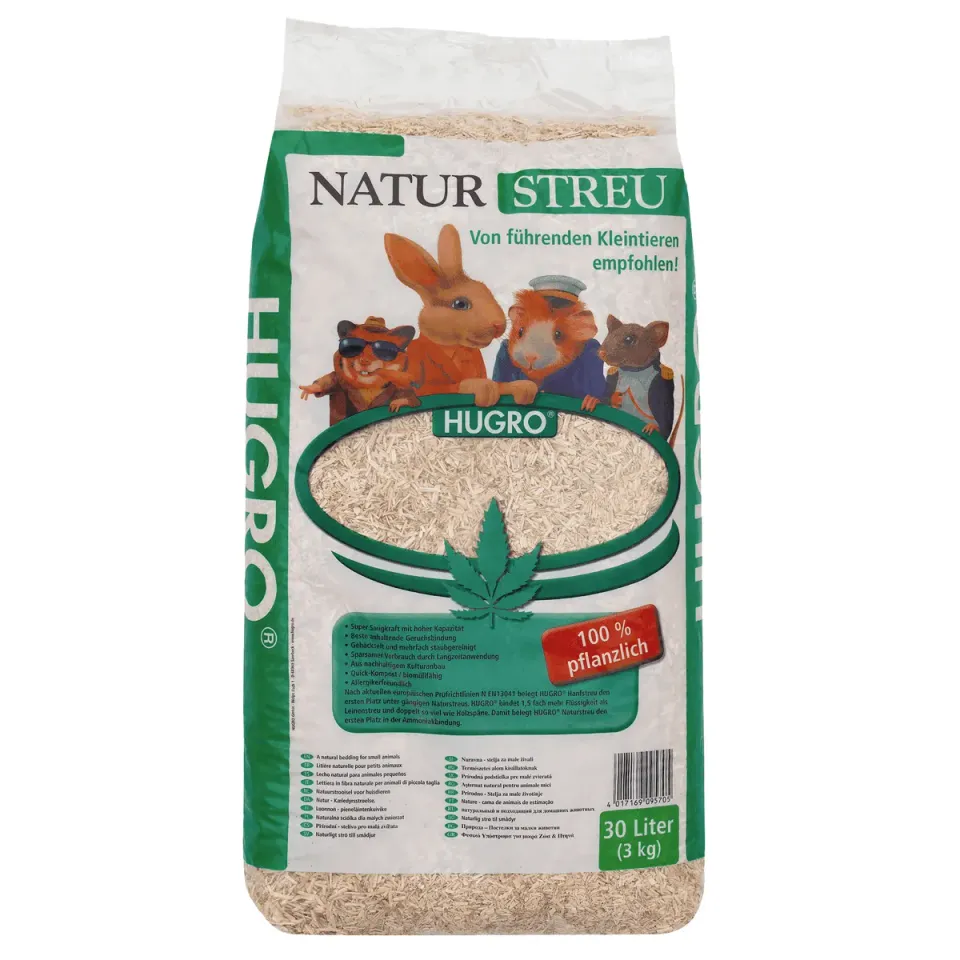 Bounty Paradise Hugro natuurstrooisel hennep stofarm