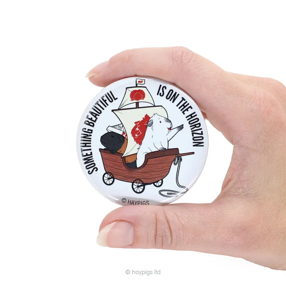 HayPigs Piggin Awesome zakspiegel Horizon metaal 76mm