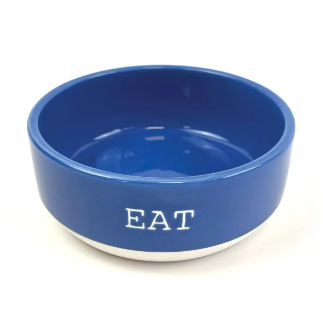 Nature First Azure Blue voerbak dolomiet blauw